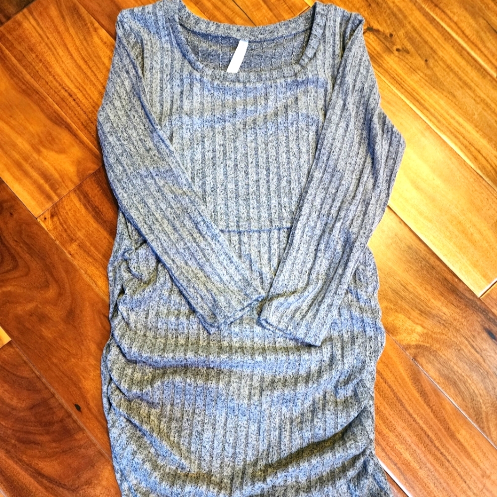 🌊Maternity Rushed Top